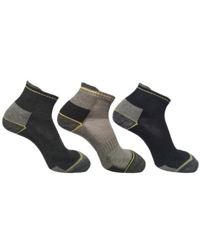 Calzino Quarter Uomo Work Cotone E Spugna Confezione 3 Paia DAG