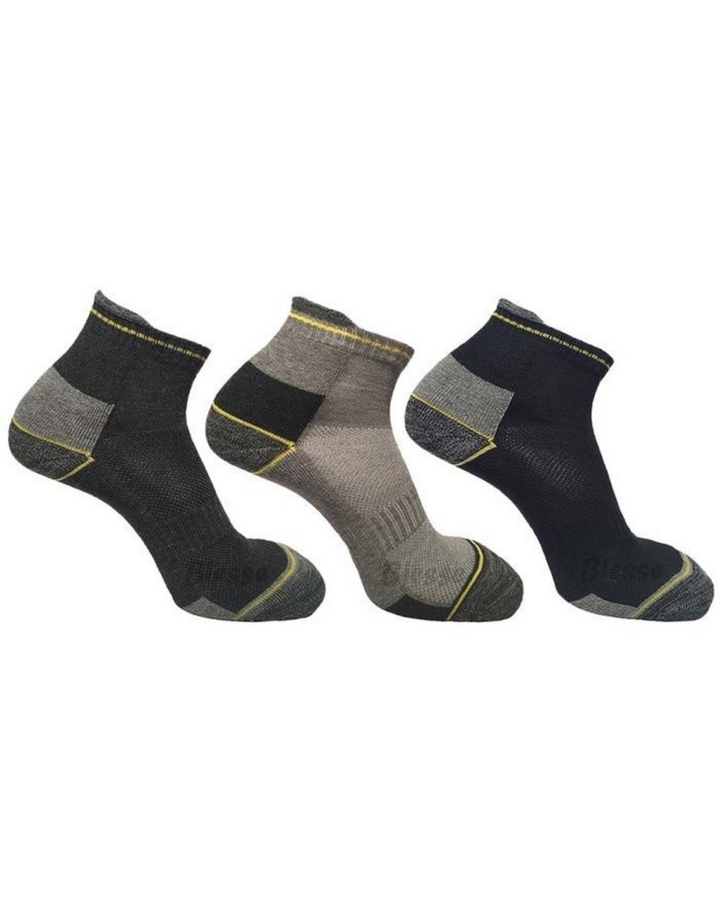 Calzino Quarter Uomo Work Cotone E Spugna Confezione 3 Paia DAG