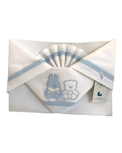 Lenzuolo Carrozzino 3 Pezzi Cotone Caldo Palla Pallina