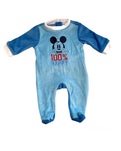 Tutina Neonato Ciniglia Mickey Mouse Disney