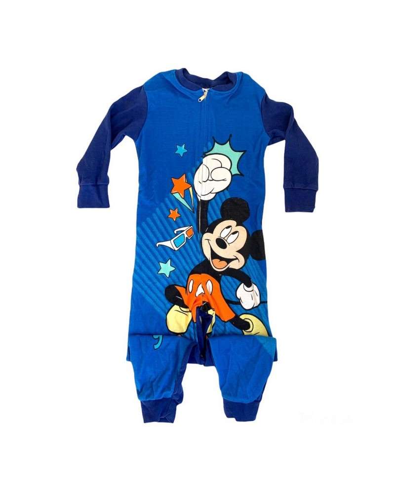 Tutone Pigiamone Bambino Mickey Mouse Disney Cotone Caldo