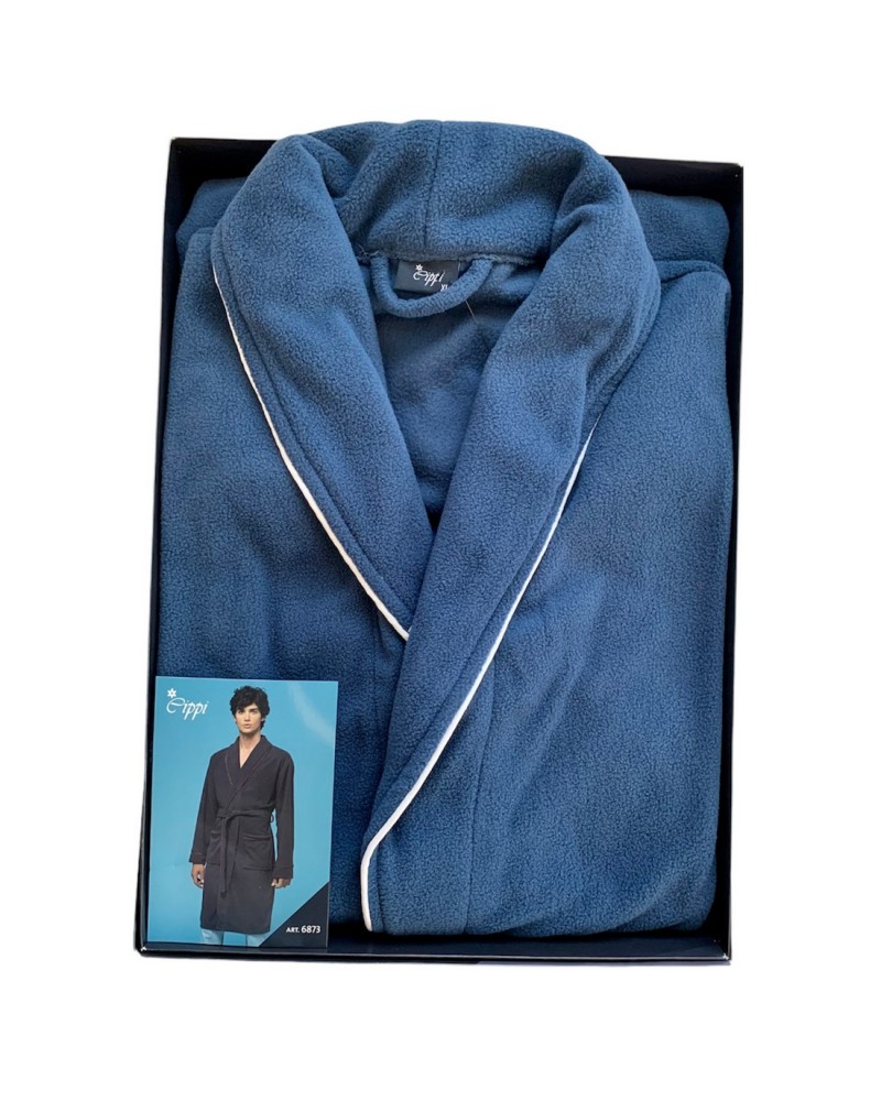 Vestaglia Uomo Micropile Lunga Cippi