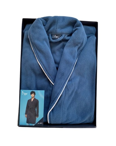 Vestaglia Uomo Micropile Lunga Cippi
