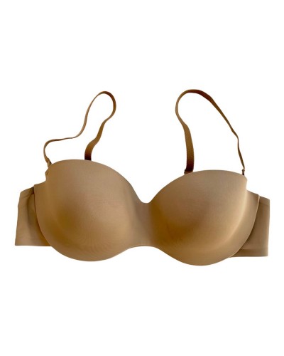 Reggiseno Fascia Balconcino Cuciture Invisibili Lormar