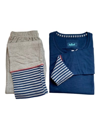 Pigiama Donna Cotone Caldo Infiore Serie Weekend