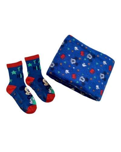 Set Regalo Disney Copertina E Calzini Mickey Mouse