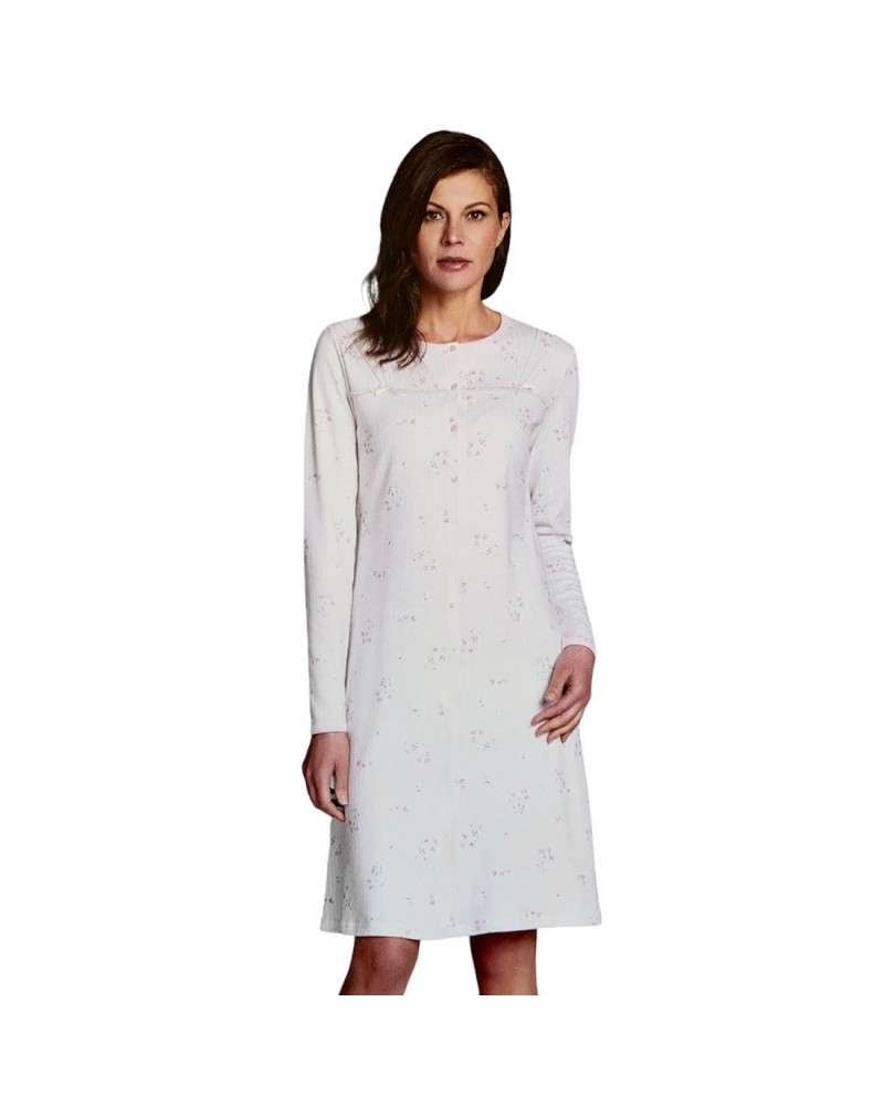 Camicia Da Notte Donna Clinica Vilfram Cotone Caldo