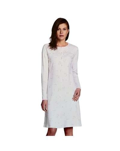 Camicia Da Notte Donna Clinica Vilfram Cotone Caldo