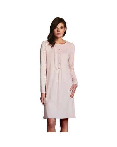 Camicia Da Notte Cotone Caldo 5 Bottoni Vilfram