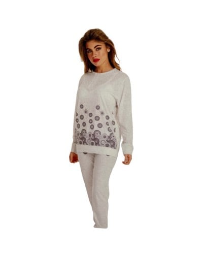 Pigiama Donna Cotone Manica Lunga Serafino Baci & Abbracci