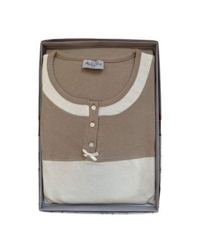 Pigiama Donna Cotone Caldo Taglie Forti Basile