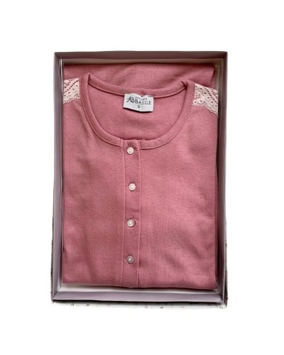 Camicia Da Notte Donna Cotone Caldo Serafino Basile