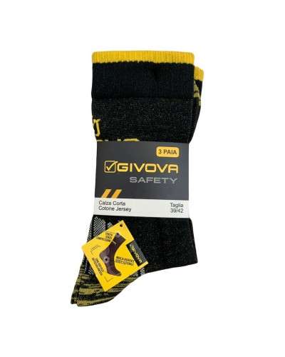 Calza Corta Uomo Work Givova Cotone Confezione 3 Paia
