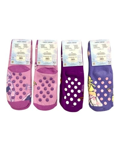 Calzino Antiscivolo Cotone Caldo Frozen Disney Confezione 4 Paia