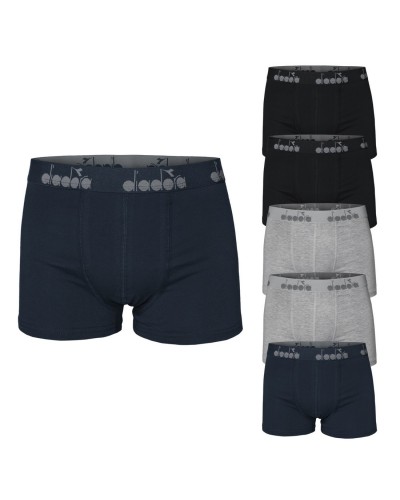 Boxer Uomo Diadora Cotone Elasticizzato Confezione 3 Pezzi