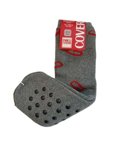 Calzino Donna Antiscivolo Cotone Caldo Natale Idea Regalo Enrico Coveri
