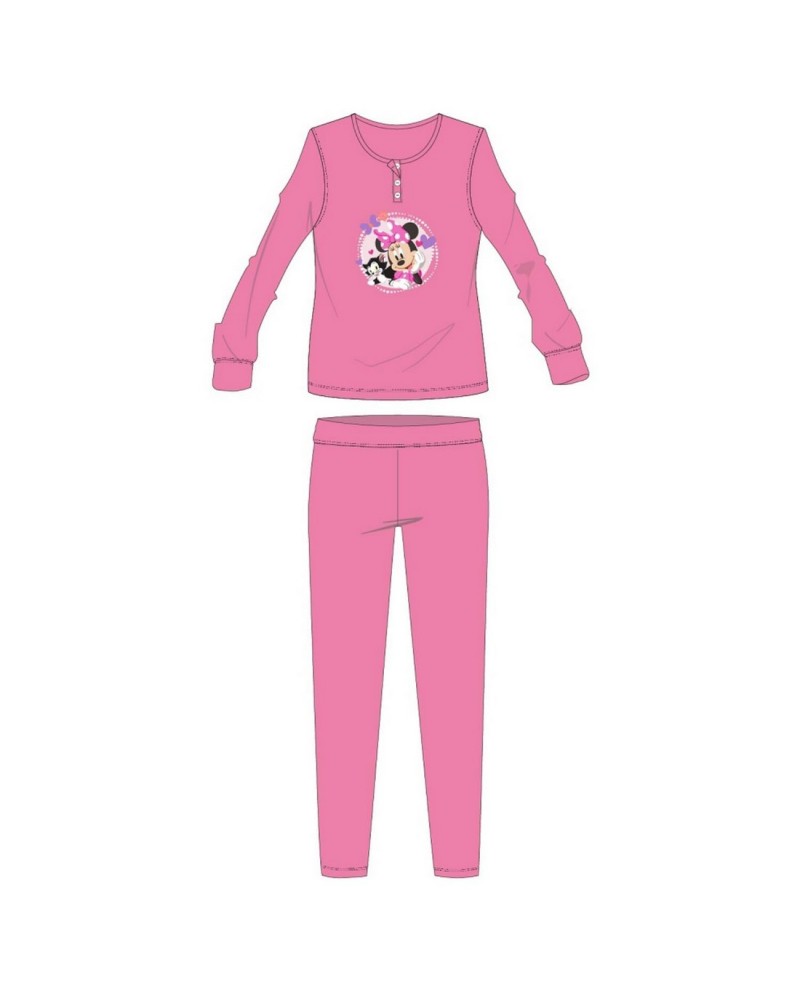 Pigiama Bambina Felpa Minnie Disney