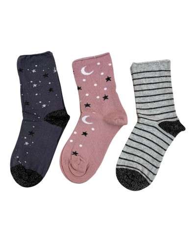 Calza Bimba Cotone Caldo Scopri Confezione 3 Paia