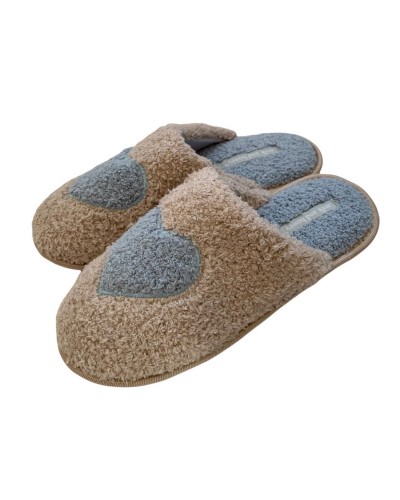 Pantofola Donna Invernale Con Applicazione Cuore Milk And Honey