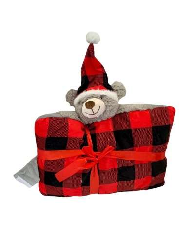 Cuscino Neonati Natale Morbido Orsetto Melanie