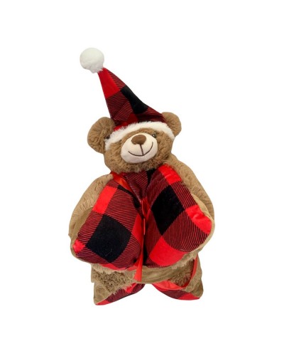 Cuscino Neonati Natale Morbido Orsetto Melanie