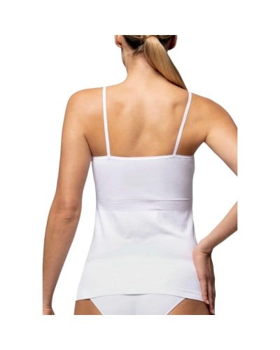 Canotta Donna Spalla Stretta Microfibra Semless Pompea Confezione 2 Pezzi