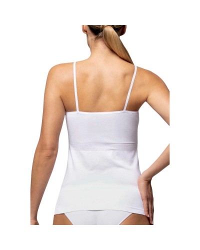 Canotta Donna Spalla Stretta Microfibra Semless Pompea Confezione 2 Pezzi