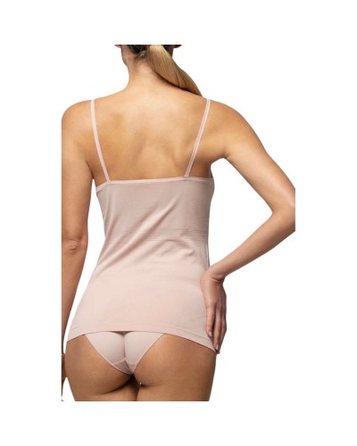 Canotta Donna Spalla Stretta Microfibra Semless Pompea Confezione 2 Pezzi