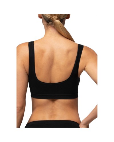 Brassiere Donna Spalla Larga Microfibra Semless Pompea