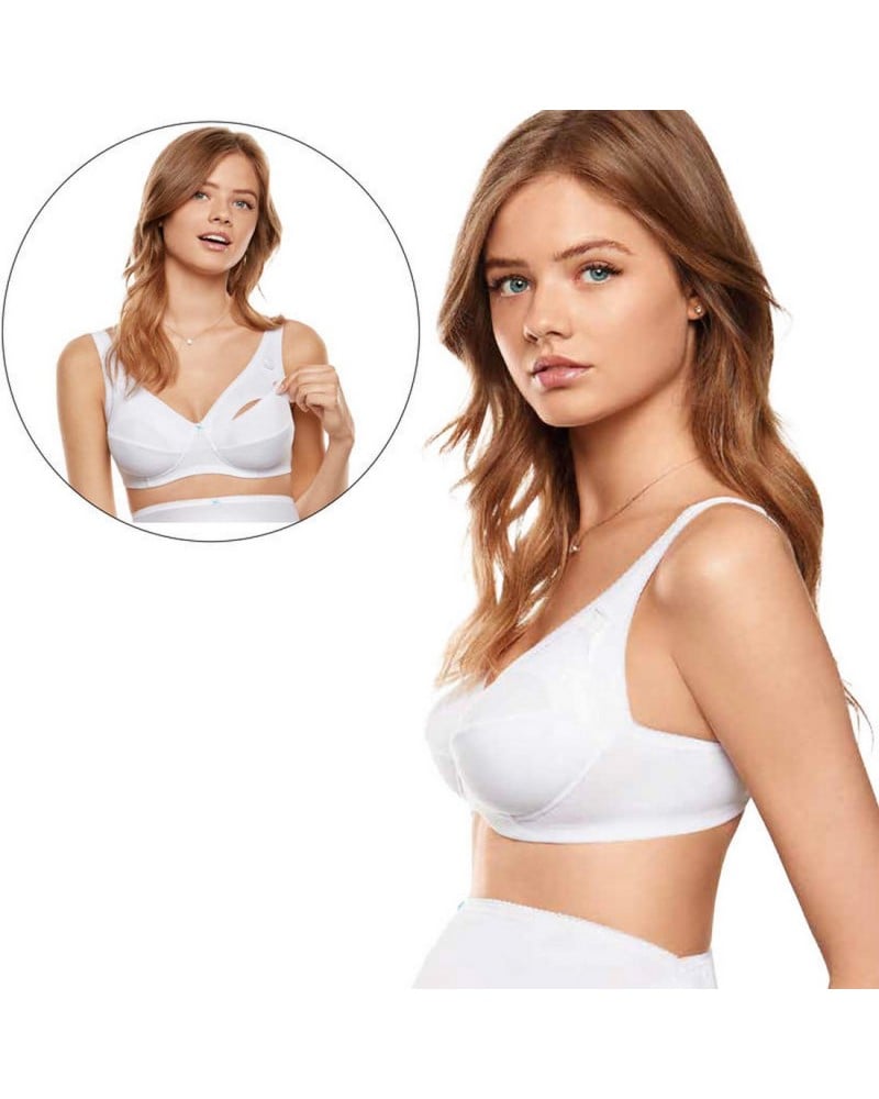 Reggiseno Allattamento Cotone Elasticizzato Infiore