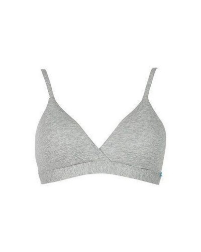 Reggiseno Triangolo Cotone Elasticizzato Incrociato Infiore