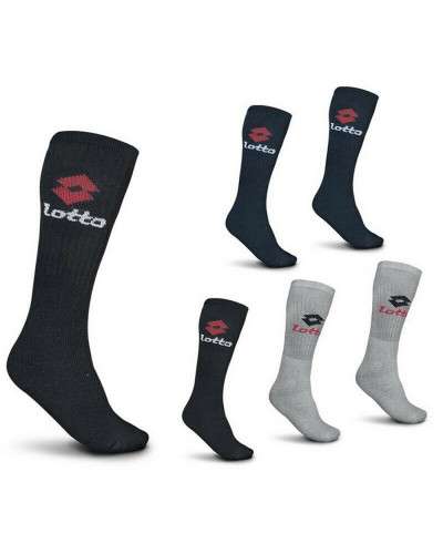 Calza Basket Uomo Lunga Spugna Lotto Confezione 3 Paia