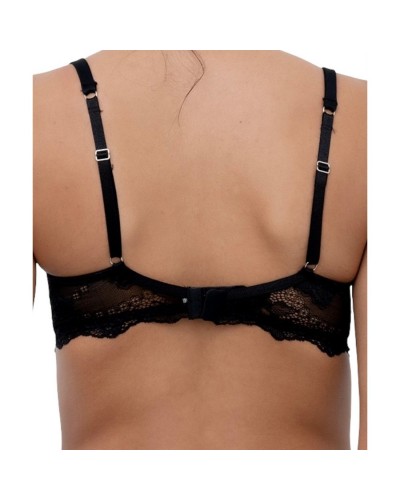 Reggiseno Donna Mousse Pizzo Balconcino Con Ferretto Lormar