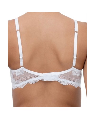 Reggiseno Donna Mousse Pizzo Balconcino Con Ferretto Lormar