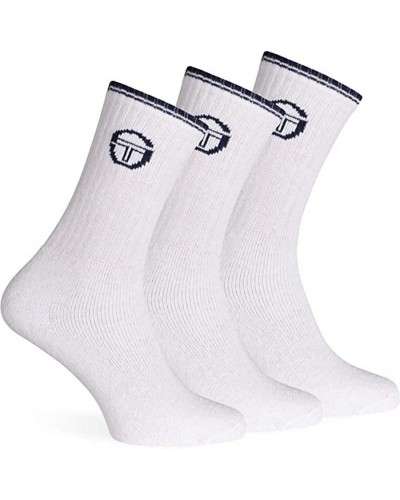 Calza Unisex Basket Spugna Sergio Tacchini Confezione 3 Paia