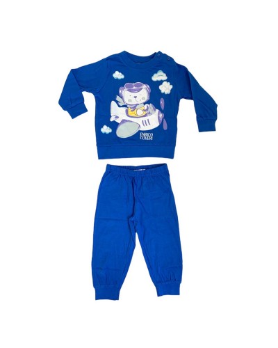 Pigiama Neonato Cotone Manica Lunga Enrico Coveri