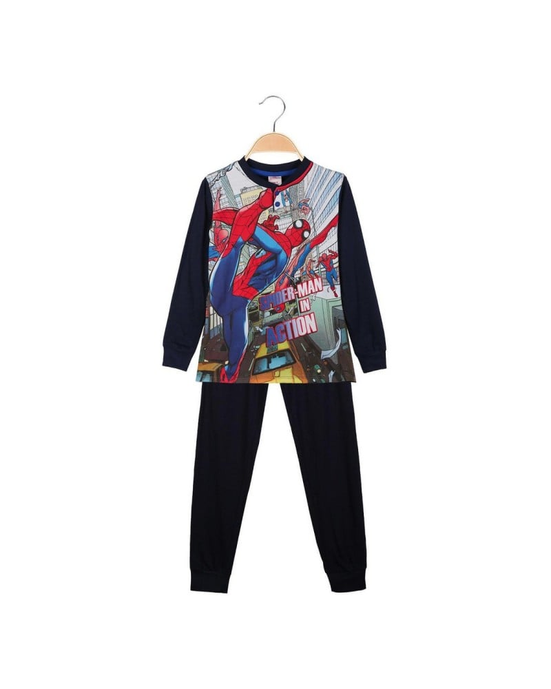 Pigiama Bambino Cotone Manica Lunga Avengers Marvel