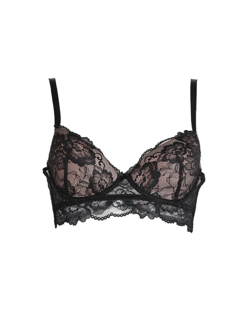 Reggiseno Balconcino In Pizzo Con Ferretto Coconuda