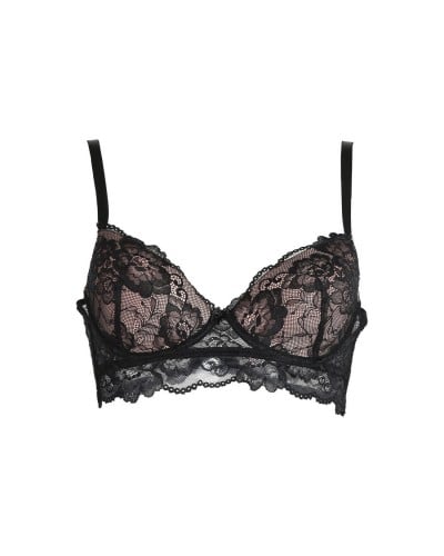 Reggiseno Balconcino In Pizzo Con Ferretto Coconuda
