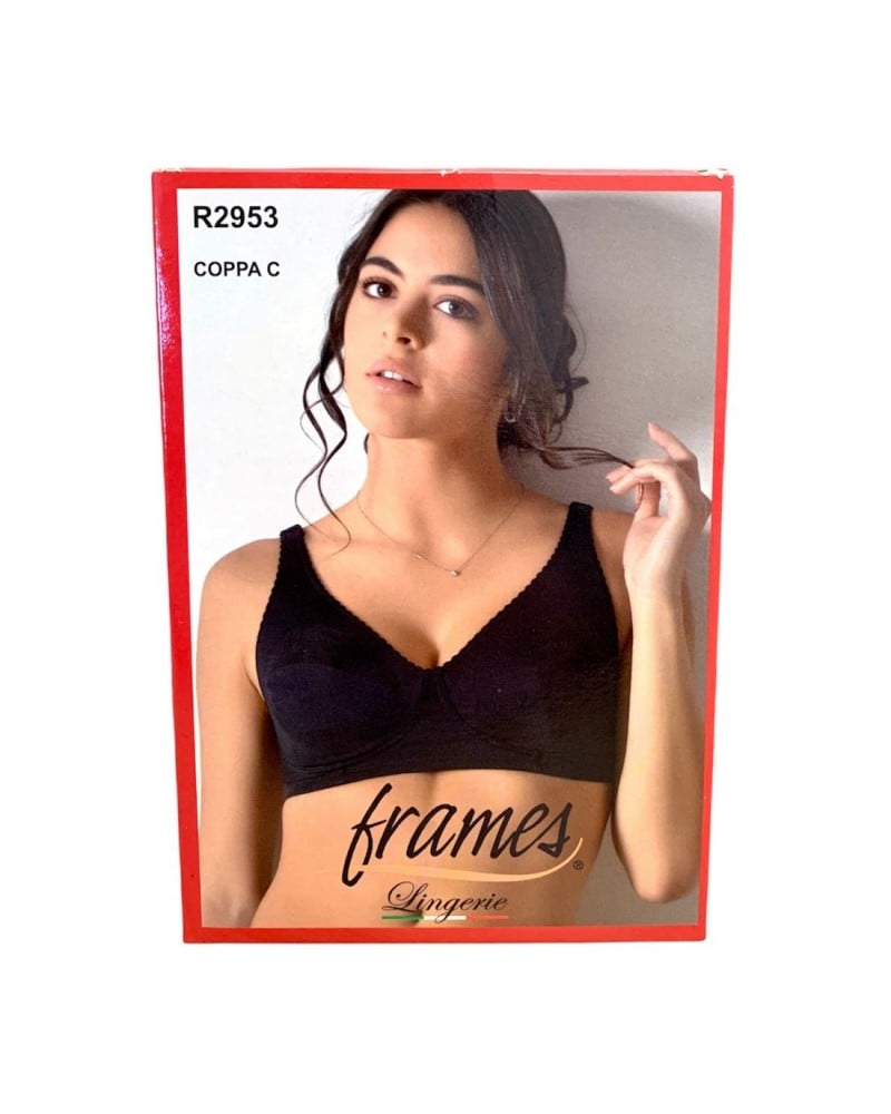 Reggiseno Senza Ferretto Sfoderato Preformato Classico Coppa C Frames