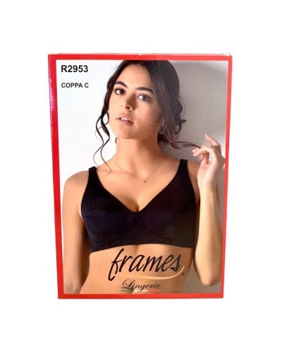 Reggiseno Senza Ferretto Sfoderato Preformato Classico Coppa C Frames