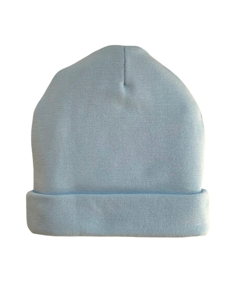 Berretto Neonato In Cotone Liscio Mafer