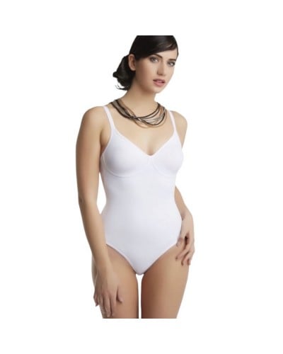 Body Donna Microfibra E Ferretto Imbottito Cuciture Invisibili Spiman