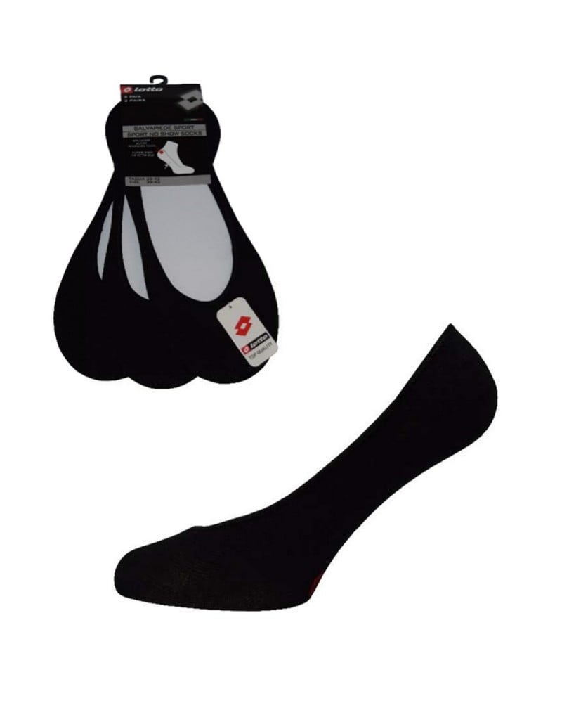 Calza Unisex Cotone Ballerina Invisibile Lotto Confezione 3 Paia