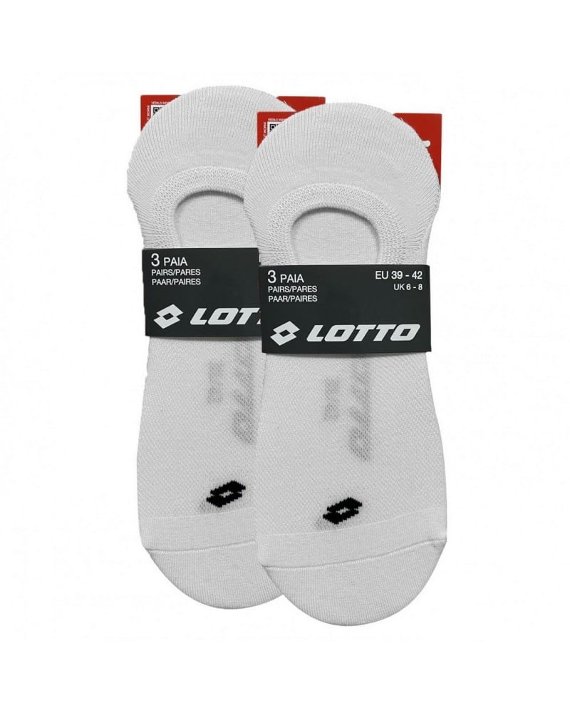 Calza Unisex Cotone Salvapiede Invisibile Lotto Confezione 3 Paia