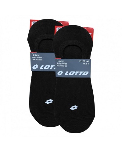 Calza Unisex Cotone Salvapiede Invisibile Lotto Confezione 3 Paia