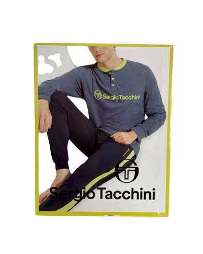 Pigiama Uomo Cotone Manica Lunga Sergio Tacchini