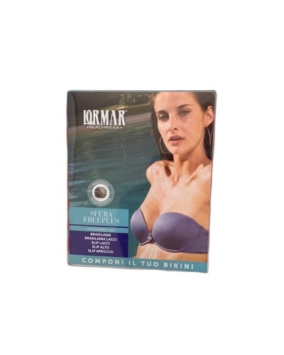 Reggiseno Fascia Mare Costume Senza Ferretto Lormar