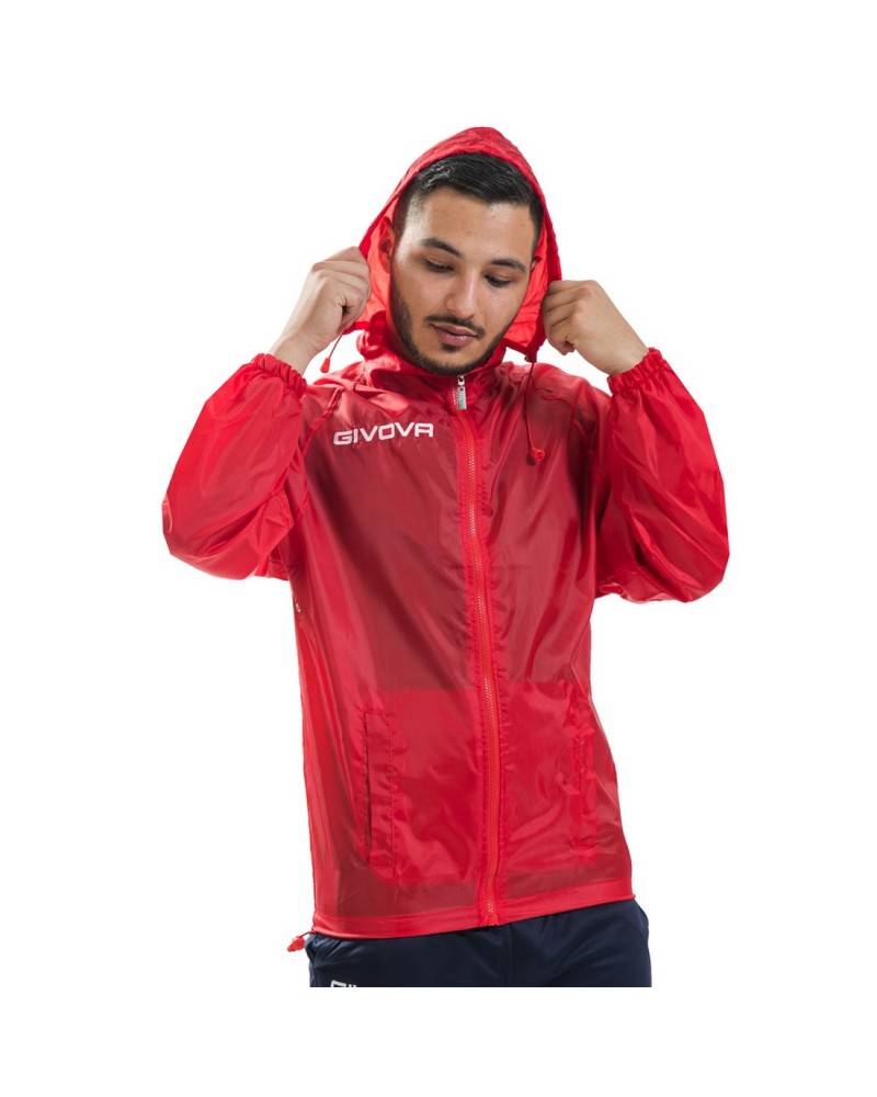 K-Way Givova Rain Con Cappuccio Unisex
