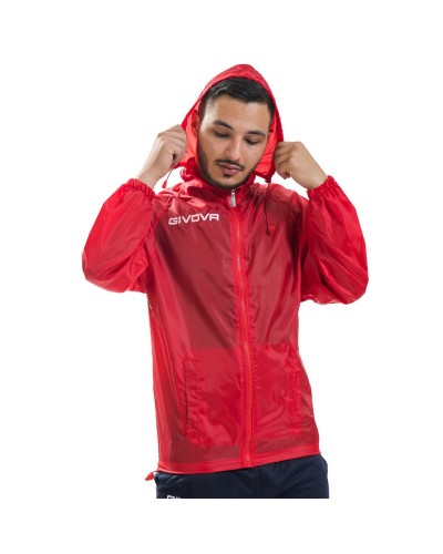 K-Way Givova Rain Con Cappuccio Unisex